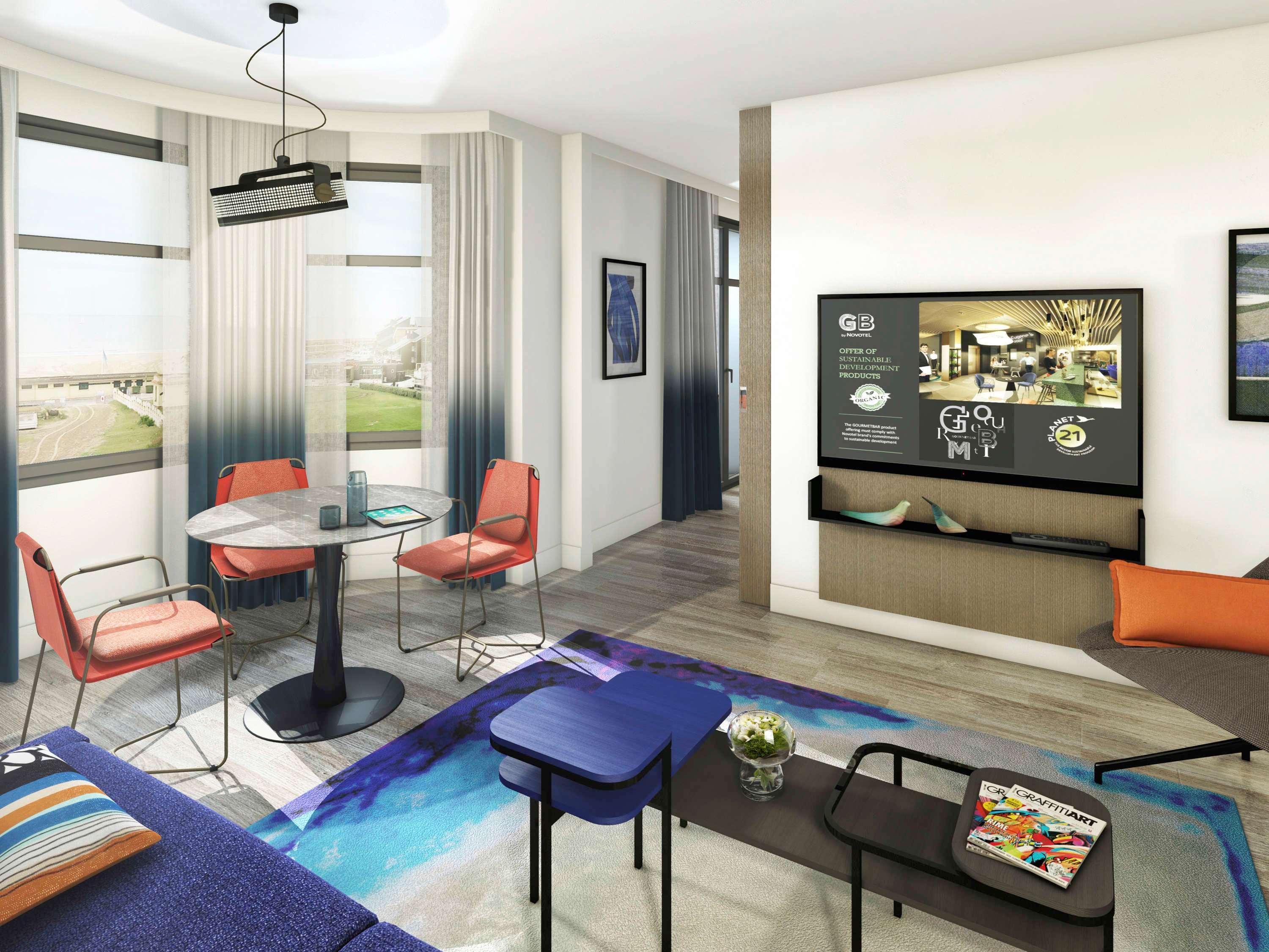Novotel Deauville Plage Экстерьер фото